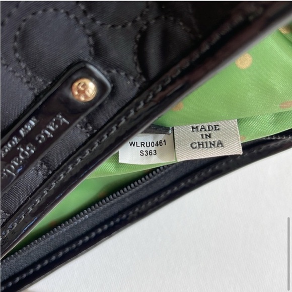 Kate Spade Lennox Hill Noel Medium Heddy Cosmetics Bag in Black New with tags! - Picture 9 of 13